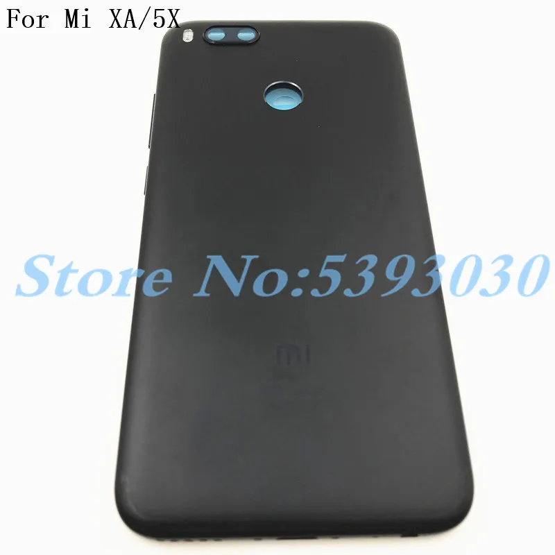 Металлический 5," для Xiaomi Mi A1 5X аккумулятор задняя крышка корпус дверь с камерой стекло Запасные Части Ремонт для Xiaomi Mi A1