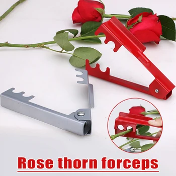 

Rose Pliers Burring Garden Tool Flower Cut Florist Tool Thorn Stem Leaves Stripper Pruning Bouquets KSI999