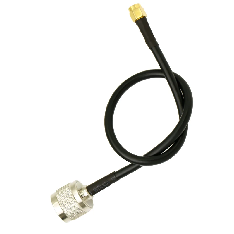 SMA штекер N Тип N к SMA Соединительный разъем RF коаксиальный разъем адаптера коаксиальный кабель удлинитель сборка тестер 50-3 RG58