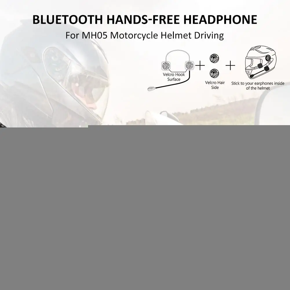 Мотоциклетный шлем Bluetooth анти-помех гарнитура стереонаушники 2,402 GHz-2,480 GHz для MH05 мотоциклетный шлем вождения