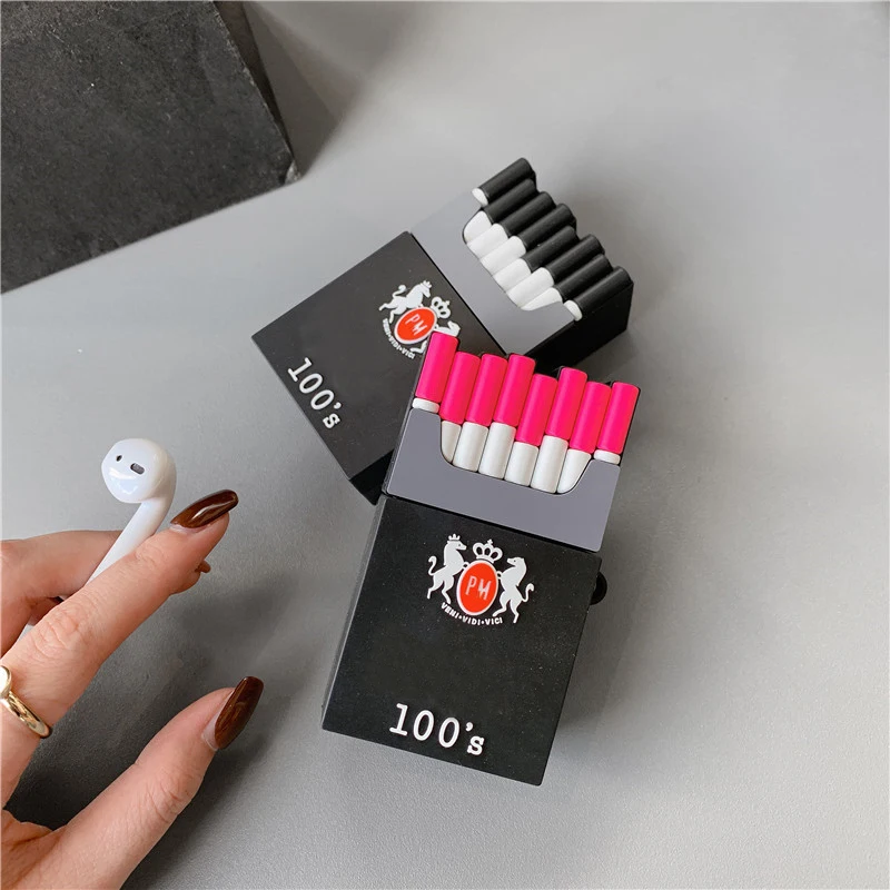 Чехол для AirPods Pro с карабином для сигарет