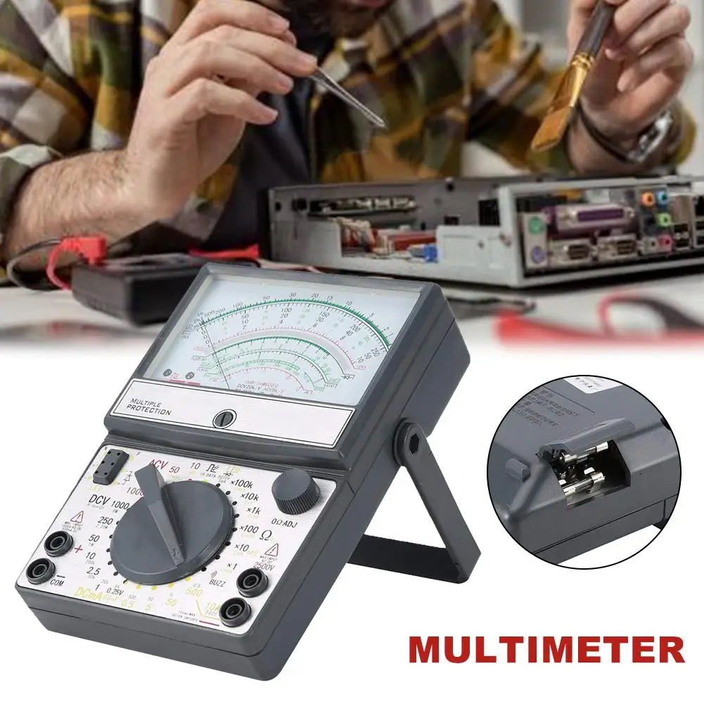 

Pointer Type Multimeter Mechanical High Precision Anti-Burning Buzzer Full Protection Multimeter