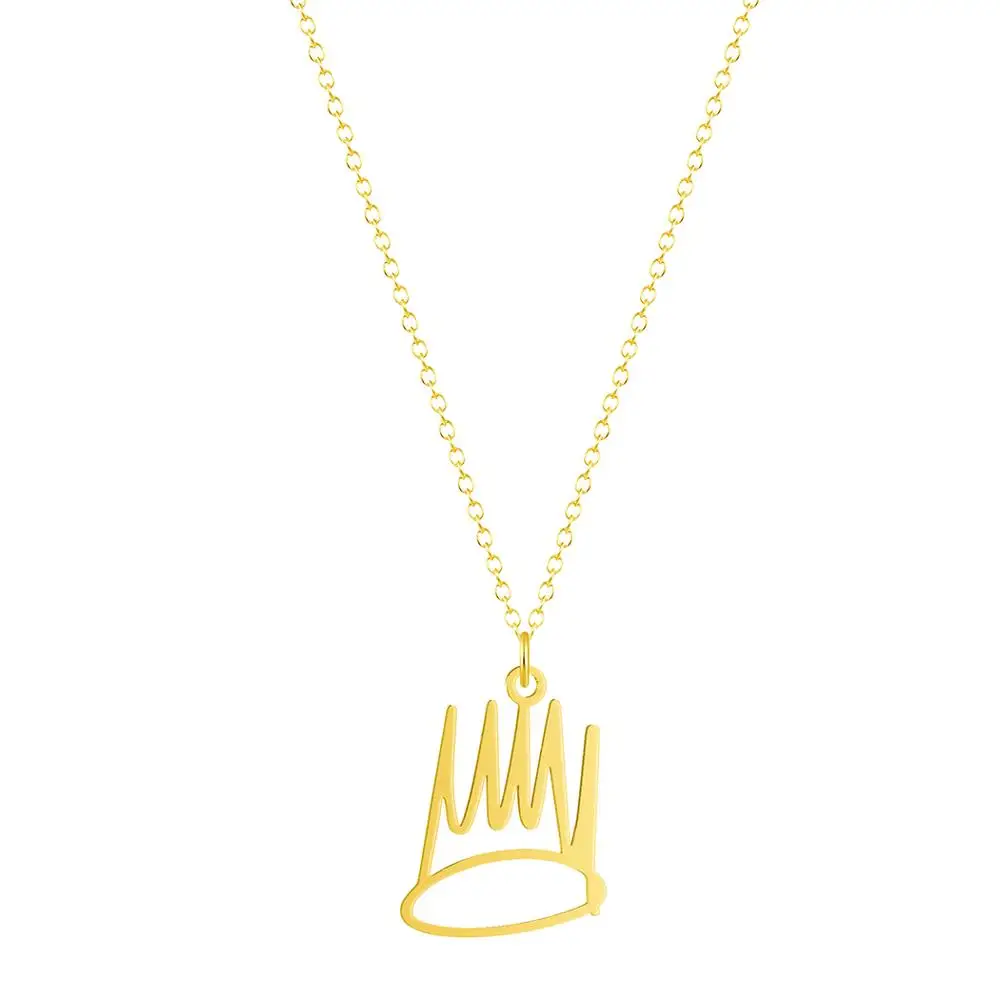 Chandler Born Sinner Crown Necklace 