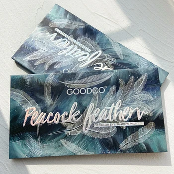 

GOODCO 32 Colors Feather Eye Shadow Palette Pearlescent matte the shadows waterproof eyeshadow pallete high color rendering New