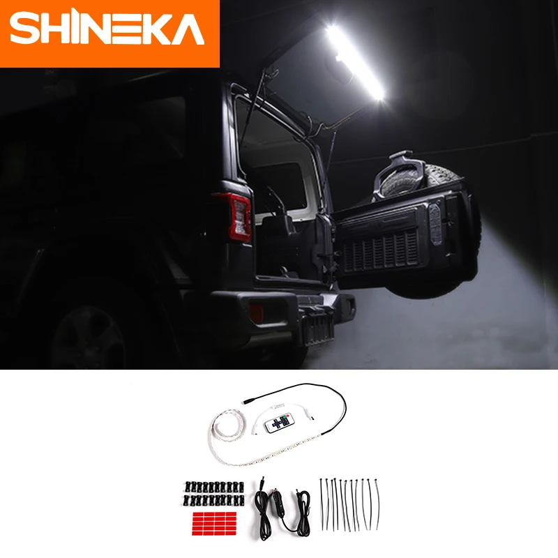 SHINEKA багажника светильник для Jeep Wrangler задний фонарь автомобиля багажник s