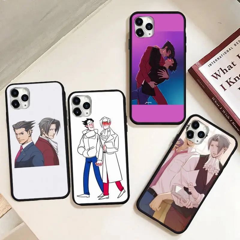 

Ace attorney Phone Case for iPhone 11 12 mini pro XS MAX 8 7 6 6S Plus X 5S SE 2020 XR