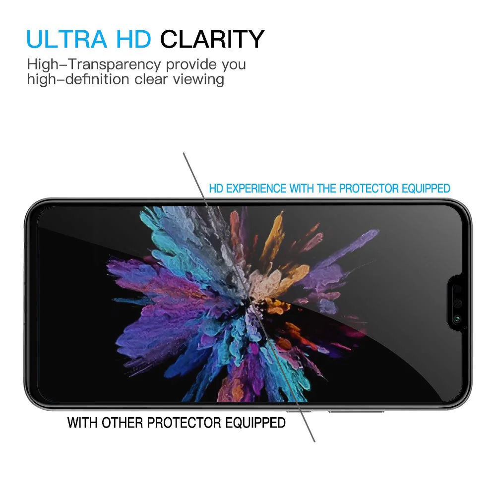 9D полное покрытие закаленное стекло для HuaWei Honor 8X8 S 9i 9X 10i 9 10 lite 20 Pro View 10 20 анти-шпионская защитная пленка