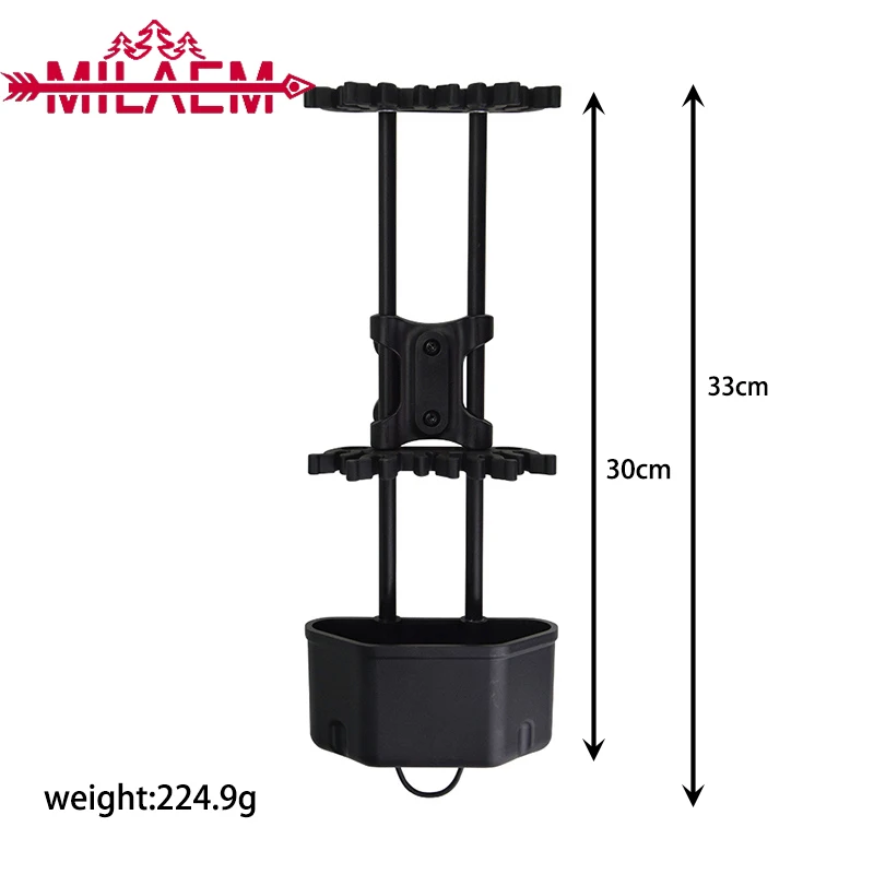 Archery Quick Release Arrow Quiver Recurve Compound Bow Detachable Abs