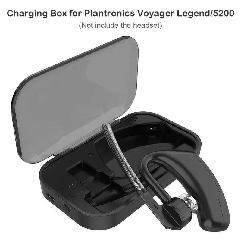 Портативный беспроводной Bluetooth гарнитура чехол для зарядки для Plantronics Voyager Legend/Plantronics Voyager 5200 зарядка