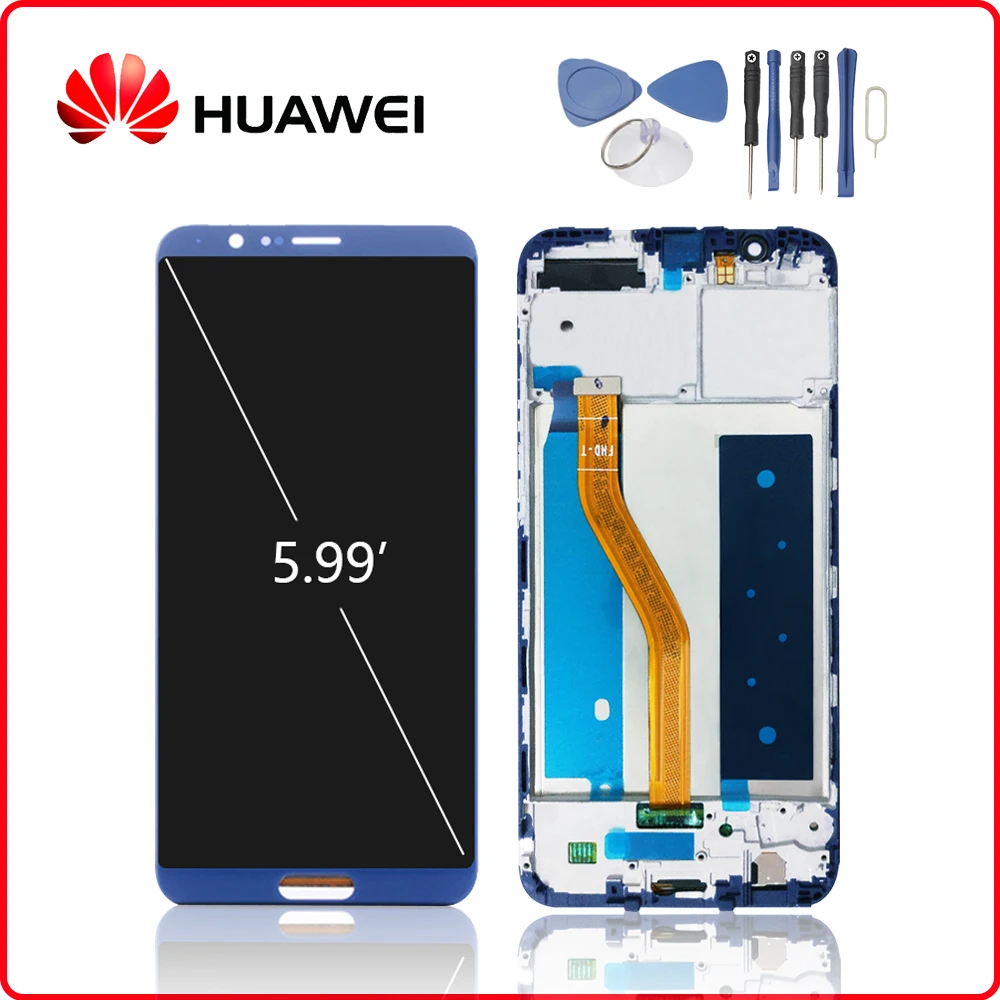 

Original For HUAWEI Honor View 10 LCD Display Touch Screen Digitizer For Huawei Honor V10 Display with Frame BKL-AL00 BKL-AL20