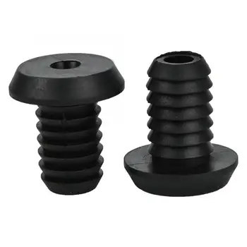 

2PCS Bike Handlebar End Cap Plastic Bicycle Handle Bar End Plug Grip End Cap Plug Scooter E-bike Bicycle Accessories