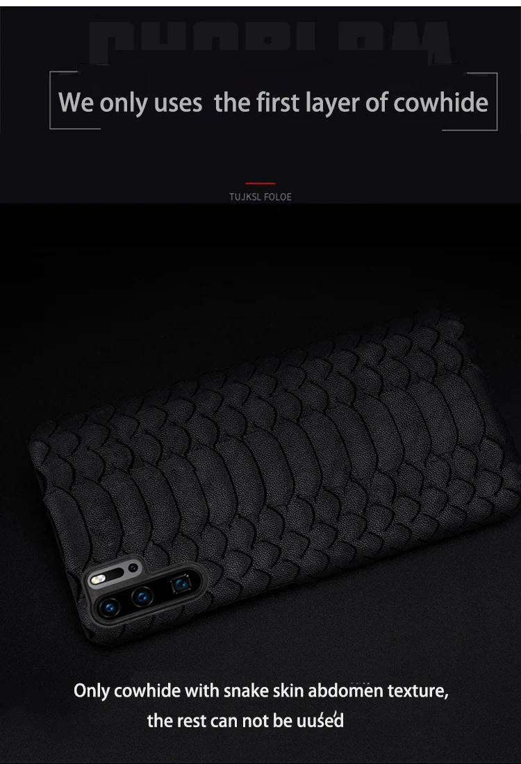 Чехол для телефона из воловьей кожи для huawei P10 P20 P30 mate 10 20 Pro lite чехол Y9 P Smart текстура питона для Honor 7X8X9X10 20 lite