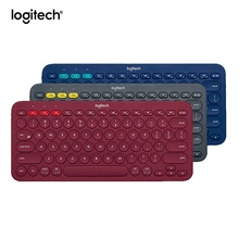 Беспроводная bluetooth-клавиатура logitech K380 с несколькими устройствами, оригинальная мини-клавиатура