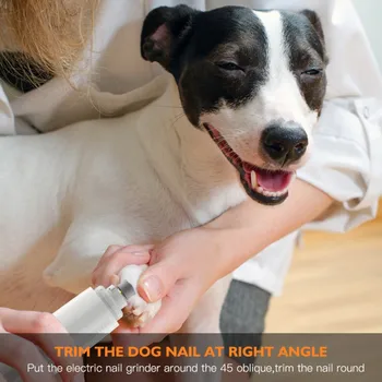 

1PC Pet Nail Grinder Electric Paw Trimmer Small And Medium-sized Large Dogs Small Animals Portable Rechargeable Gentle Painless