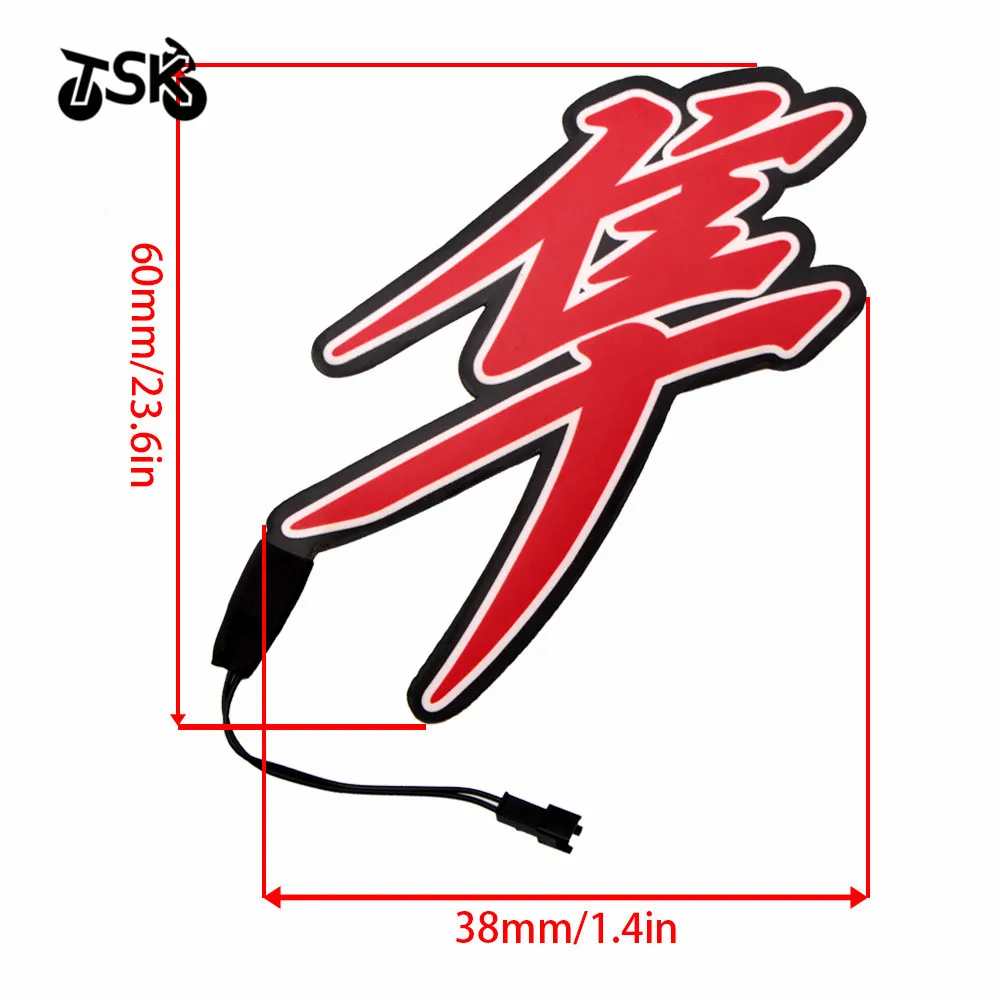 For Suzuki HAYABUSA GSX R 1300 GSX-R1300 Motorcycle LED Night Riding Signal EL Cold Light Accessories light decoration DIY motorcycle led lights motorcycle accessories