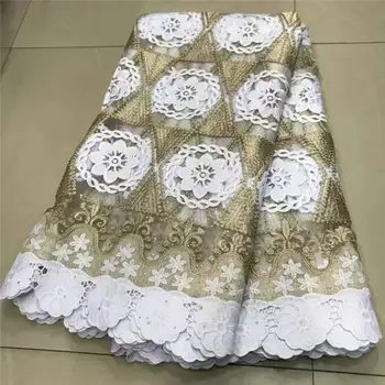 

2020 New Design Nigerian Tulle Lace Fabrics Latest Beaded Mesh African Lace Fabric Bride French Net Lace Fabric
