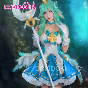 

DokiDoki-R Game League of Legends Soraka Cosplay League of Legends Star Guardiance Cosplay Costume Soraka