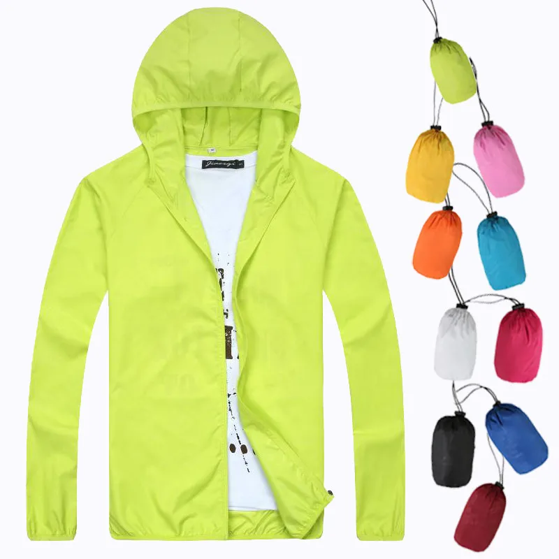 Cortavientos ultraligero para hombre, chaqueta impermeable de talla grande S-6XL para exteriores