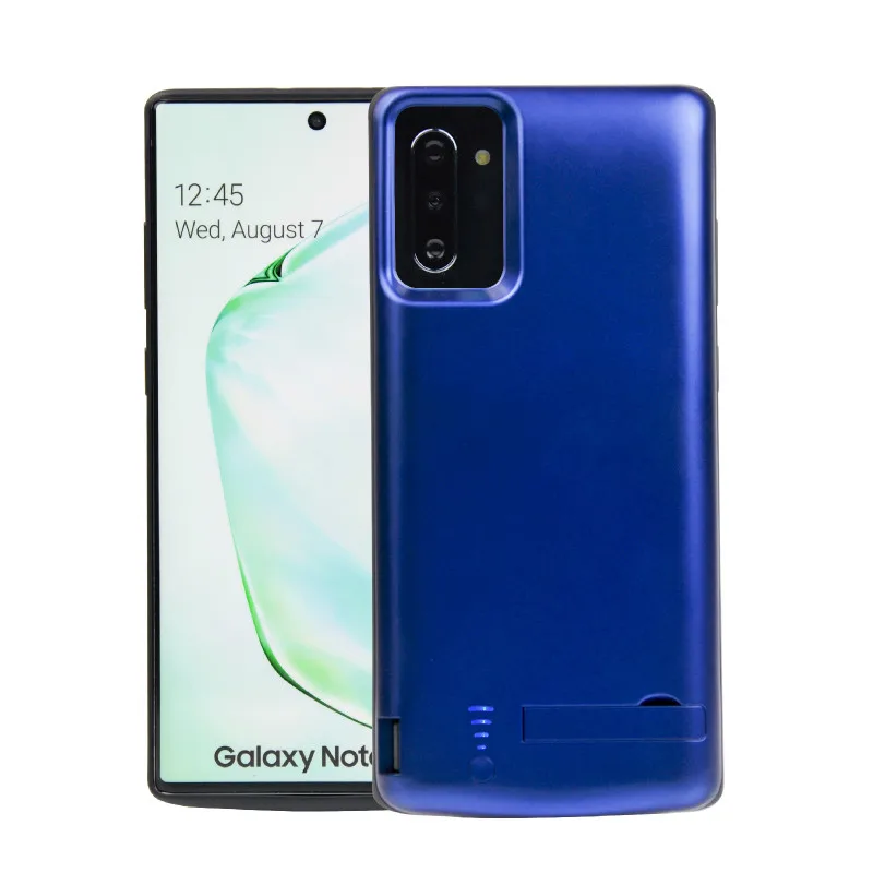 Leioua умный аккумулятор чехол для samsung Galaxy note10 5000mAh аккумулятор для samsung Galaxy note 10 Pro чехол с держателем