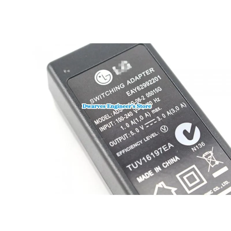 lg Tab Book ac адаптер питания для lg ADS-40SG-06-2 05015G EAY622992201 EAY62992201 5v 3a 15w 5pin adpater зарядное устройство