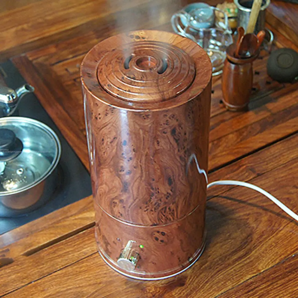  Humidifier Essential Oil Creative Silent Sprayer Office Bedroom Wood Grain Humidification Pregnant  - 4000385437464
