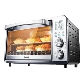 Мини-печь GEMLUX GL-OR-1555 (Мощность 1500 Вт, объем духовки 25 л, 2 нагревательных элемента, регулировка температуры до 230°С, индикатор режима работы)