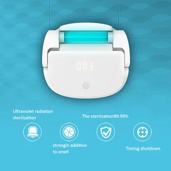 

Household Multifunctional Sterilizer UV Ozone Lamp Timing Sterilizer For Toilet Closet Shoe Cabinet Children’s Toy