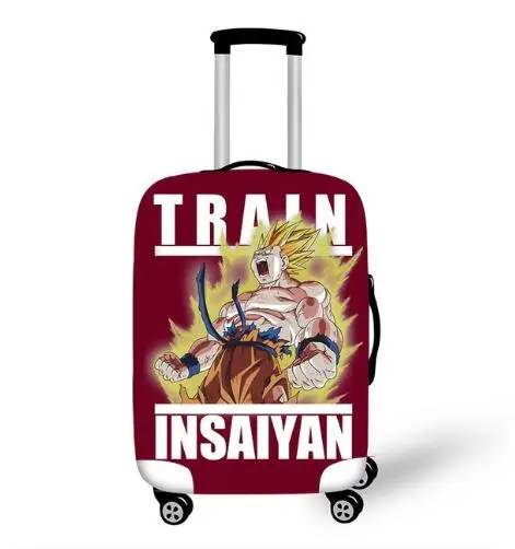 Dragon Ball с принтами для багажа защитный чехол эластичный пылезащитный чехол для 18 до 32 дюймов багажник Чемодан Аксессуары для путешествий