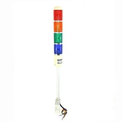 

Industrial Signal Tower Light Red Orange Green Blue Alarm Lamp DC 24V