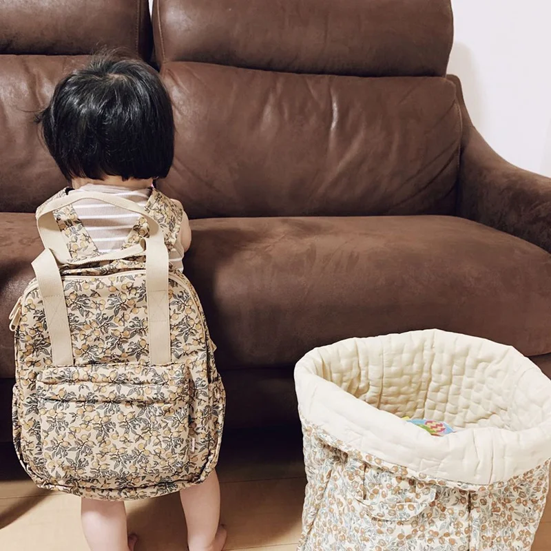 KS Baby Backpack Primary Schoolbag Kindergarten Kids Bags Brand Traveling Mom Cherry Lemon Children's Boys Girls Gift Storage 4