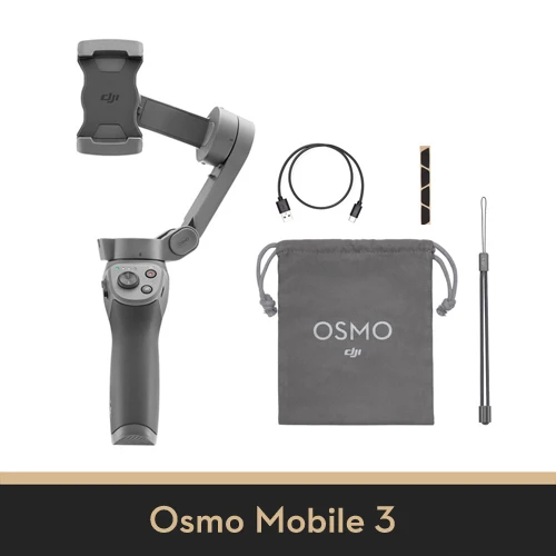 OSMO Mobile 3 DJI Osmo Mobile 3 DJI 3-осевой складной Ручной Стабилизатор портативный шарнирный держатель стабилизатор для смартфонов управление жестами - Цвет: OSMO Mobile 3