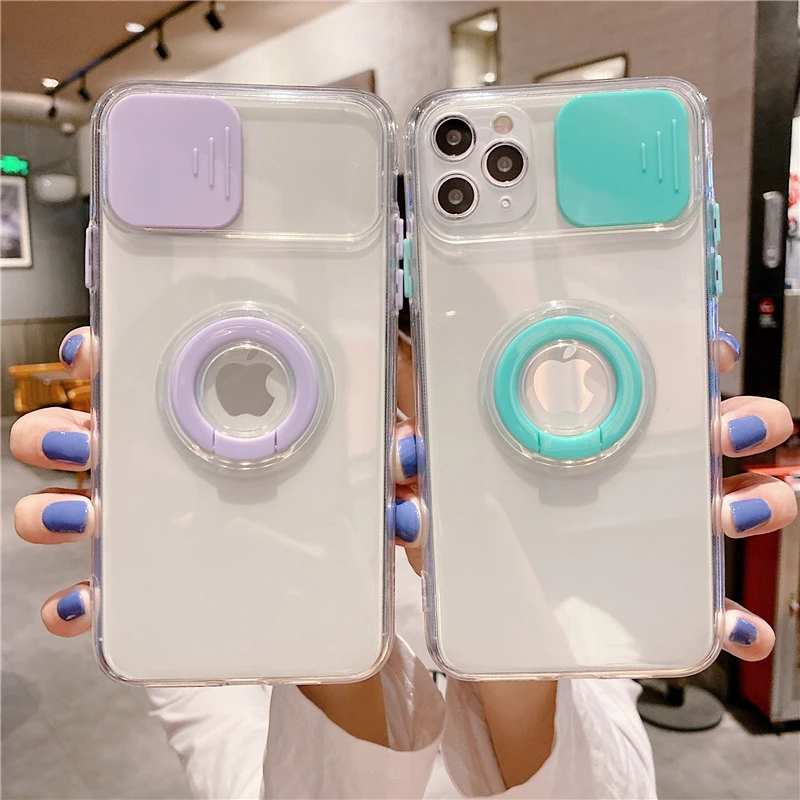 Camera Lens Protect Soft Phone Case For Iphone 11 12 13 Pro Max