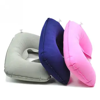 

Hot Inflatable U Shape Neck Cushion Travel Pillow Office Airplane Driving Nap Support Head Rest Comfortable Sleep Pillows