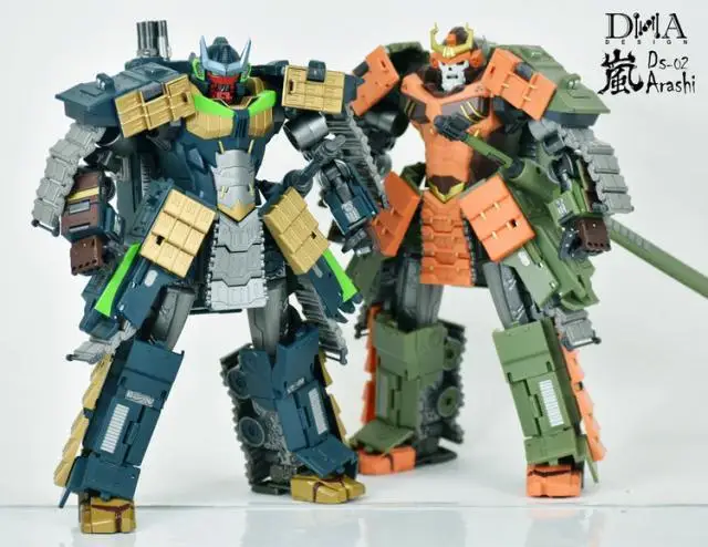 

Transformation Robot TOY DNA DS-01 Susanoo DS-02 Arashi Repaint Repair Version figure New In Stock