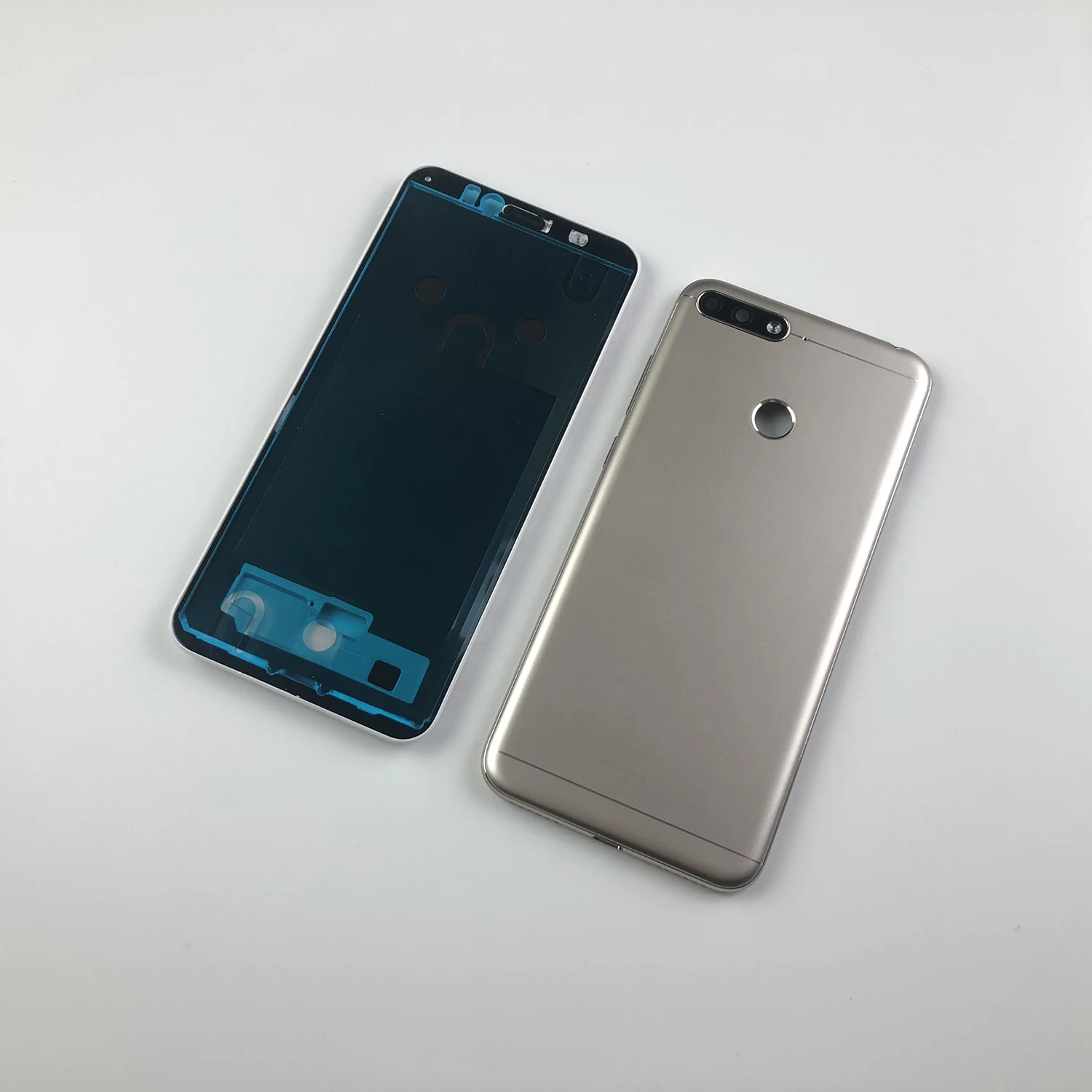 Для huawei Honor 7A pro Aum-l29/Honor 7C Aum-L41LCD Корпус Передняя средняя рамка+ крышка батареи задняя крышка и Кнопки громкости питания