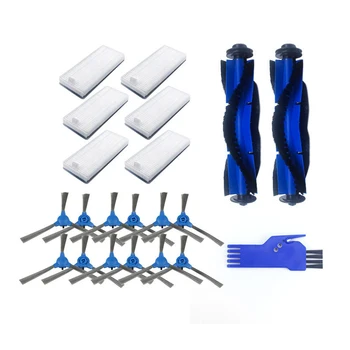 

21Pcs Vacuum Accessories Filters Brushes Replacement Kit Compatible for Eufy Robovac 11S 30 30C 15C 12