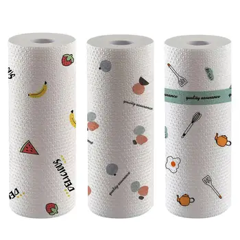 

Kitchen Washable Cleaning Wipes Lazy Cleaning Rag Padded Hanging Dishwashing Cloth For Grease And Bacteria Prevention