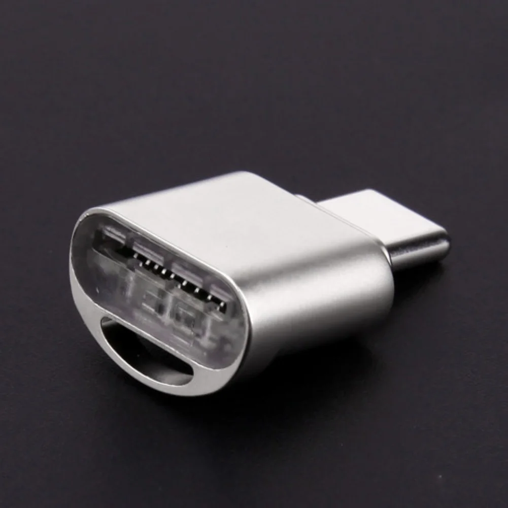 Type-C micro usb 3,1 type c otg телефон мини-считыватель карт памяти адаптер алюминиевый кардридер для micro SD/TF microsd ноутбука