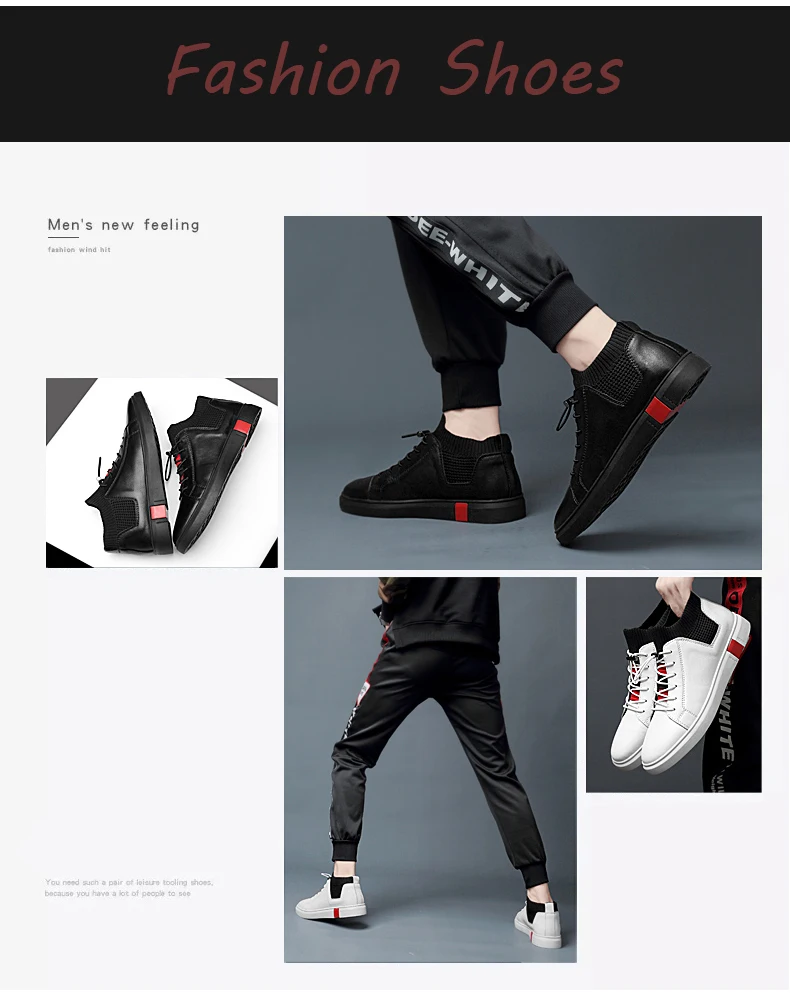 Мужская дышащая кожаная обувь с высоким берцем zapatos hombres повседневная кожаная мужская обувь Роскошная брендовая модная обувь мужские кроссовки