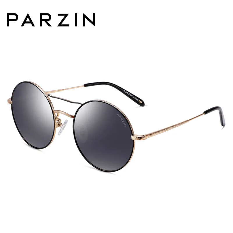 

PARZIN New Fashion Women Round Polarized High Quality Sunglasses Metal Frame Summer For Driving Sunglasses Anti-UV