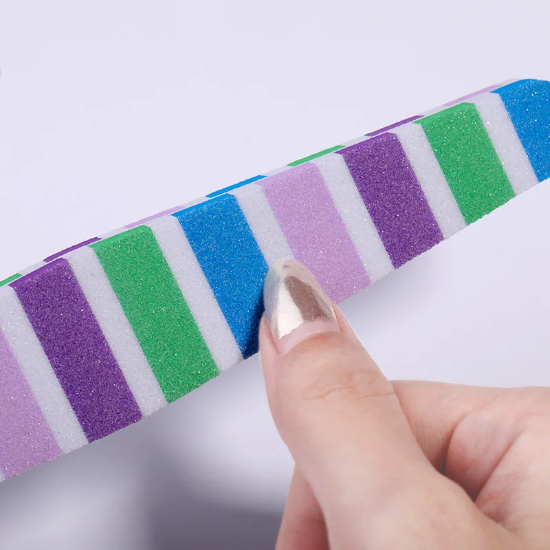 

Professional Nail Files Sponge Sanding Shaping Grinding Smoothing Nails File Buffer Nail Accessories Nail Tools Random Colors