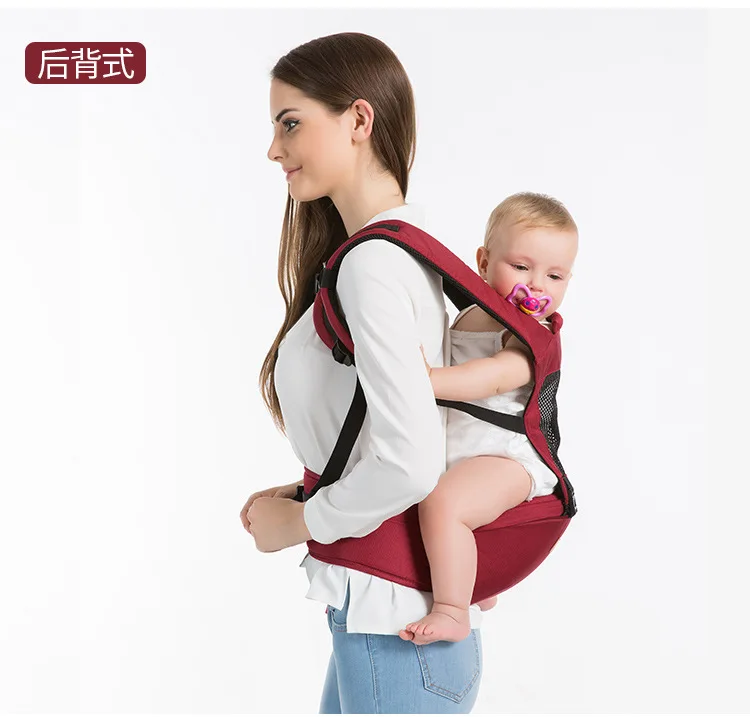 Переносные Детские переноски Backpack4-36 месяцев; слинг для новорожденных; пояс для переноски для мамы, папы