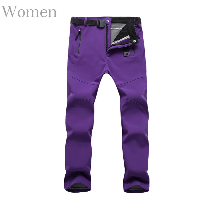 Women Sports Pants TWTOPSE, зимние велосипедные штаны для мужчин и женщин, водонепроницаемые, ветрозащитные, спортивные, MTB, шоссейные, велосипедные брюки для пеших прогулок, кемпинга, катания на лыжах - Цвет: Women Sports Pants