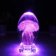 

Newest Creative 3D Jellyfish Lamp Night Light for Children Kids Lamp Led Multicolor Lighting Crystal Fish Gifts Home Decoration