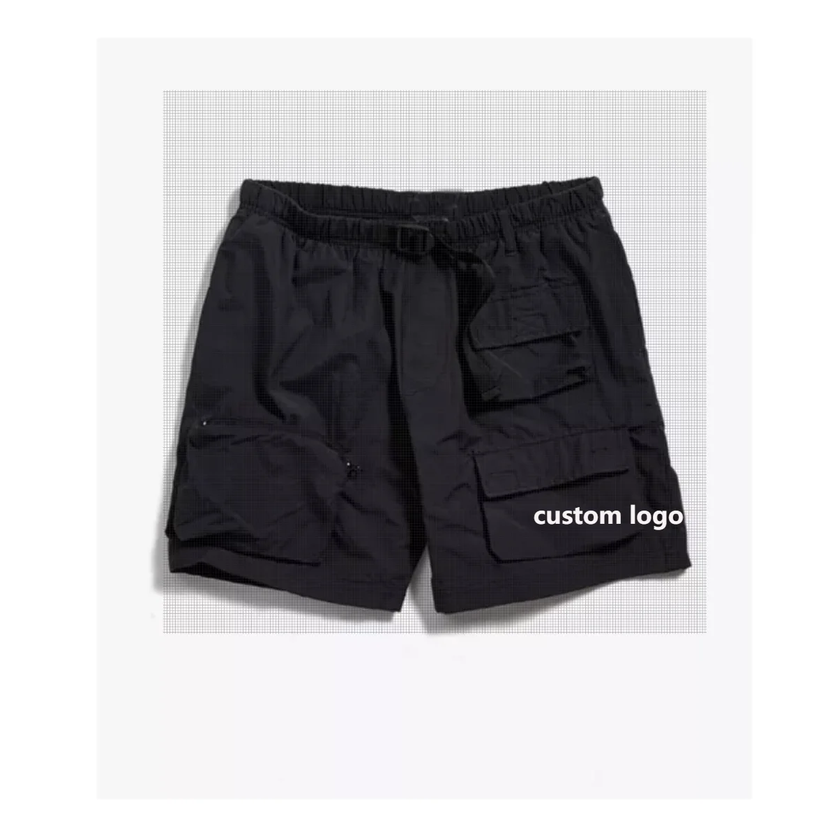 Custom Mens Summer Casual Elastic Waist 
