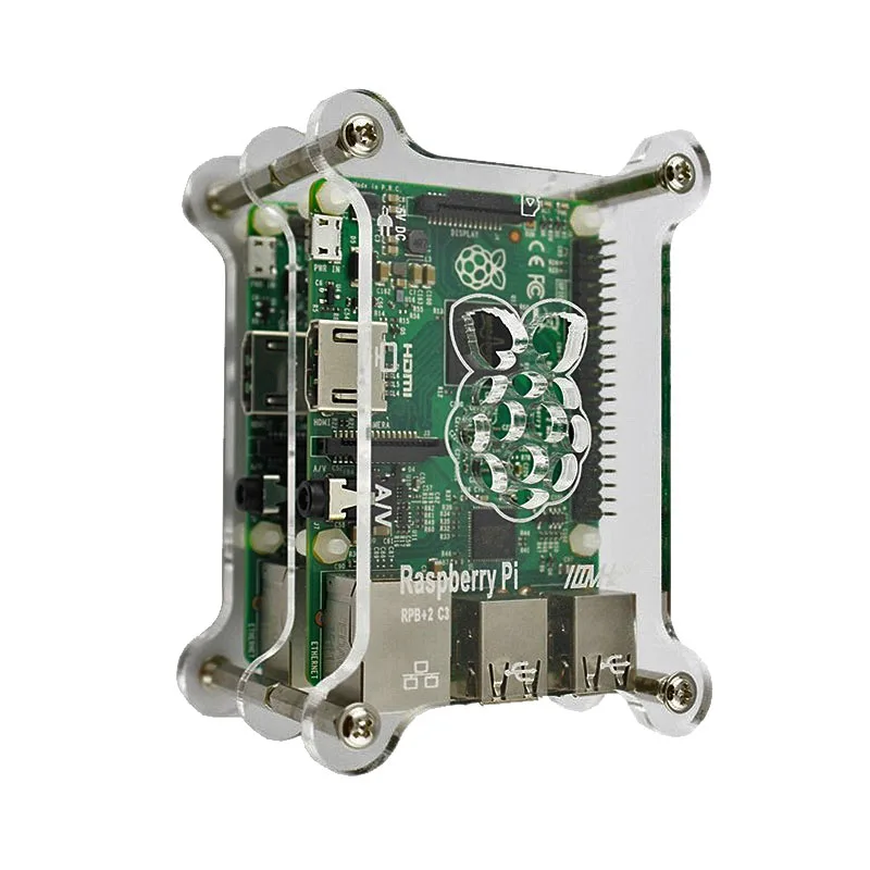 Набор акриловых кронштейнов для Raspberry Pi3 Pi 4 Модель B акриловый защитный чехол
