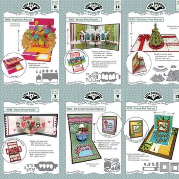 

Christmas Tree Metal Cutting Die Stencil Scrapbooking Cards Handcrafts Embossing merry christmas