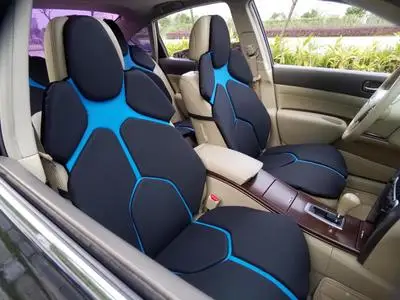 Авто сиденье передняя крышка автомобиля 2 переднее сиденье Подушка кожаная защита автомобиля Стайлинг универсальный для Audi R8 Mercedes SLK Jaguar F-TYPE - Название цвета: 2 front seats