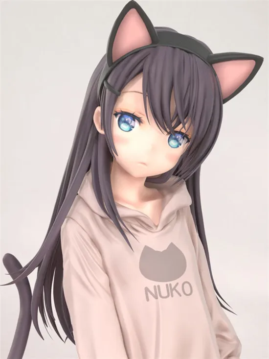 

Anime Toy Ochi Lipka Thread Juvenile Cat Ears GIRL'S ripuka 1/5 Boxed Garage Kit