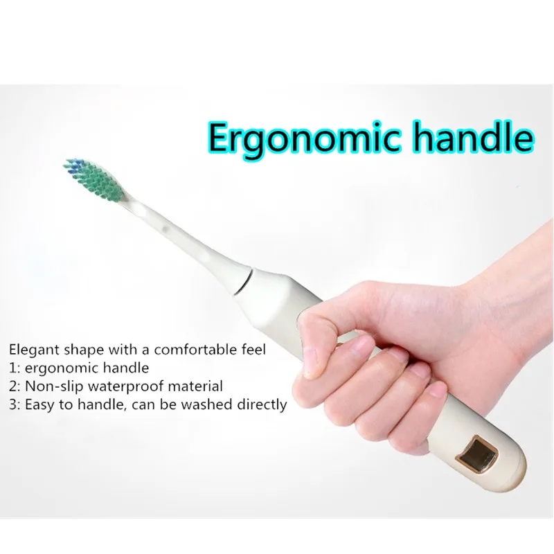 

Electric Toothbrush Rechargeable Sonic Toothbrush 35000 Vibratiions For Toothbrushes Sonic Toothbrush With 2 Brush Head Gift
